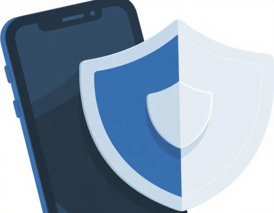 移动端安全安装与验证示意图