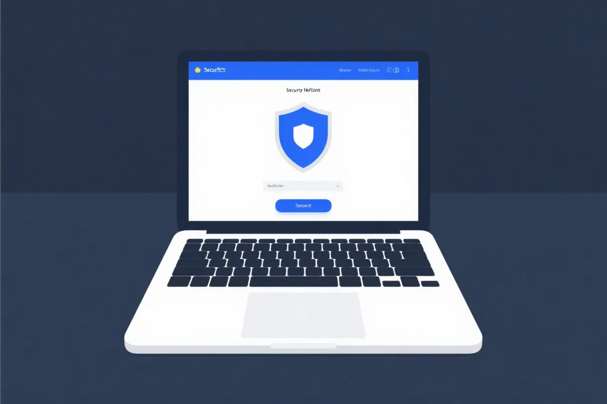 正版验证与安全核验示意图